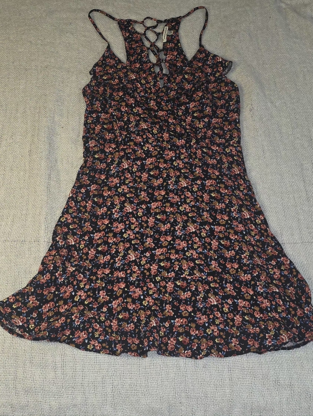 American Eagle Floral  Sleeveless Summer Dress